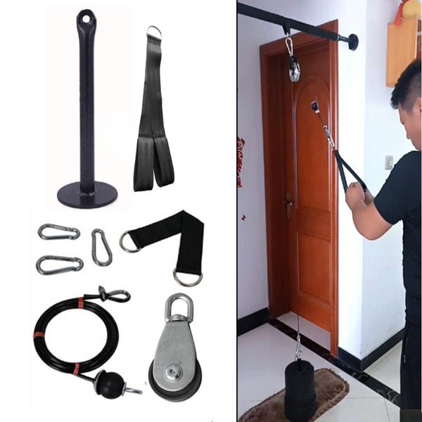 accessories fitness pulley cable system diy loading pin lifting triceps rope machine workout adjustable length home gym sport
accessories fitness pulley cable system diy loading pin lifting triceps rope machine workout adjustable length home gym sport