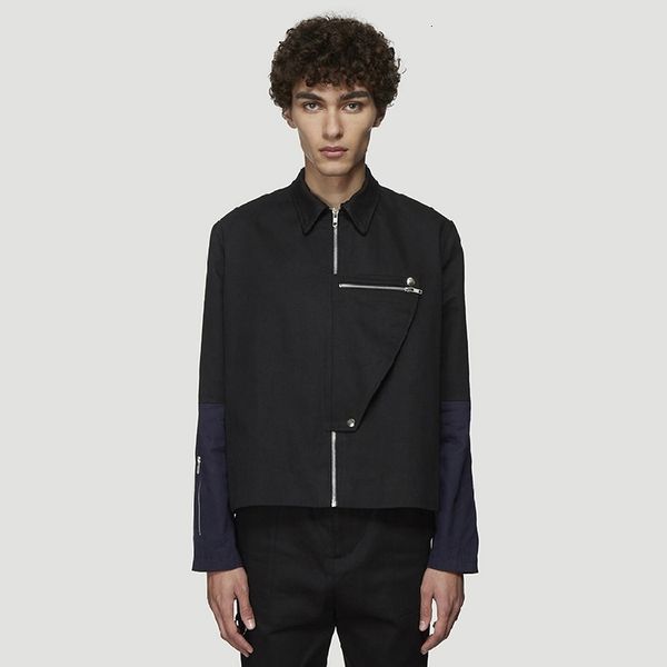 2021 s-6xl men's jacket splicing simple two-color autumn winter new trend in urban fashion with qh65, Black;brown
2021 s-6xl men's jacket splicing simple two-color autumn winter new trend in urban fashion with qh65, Black;brown
