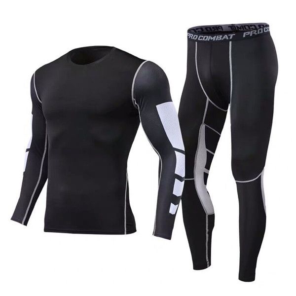 running sets basketball jerseys set gym jogging thermo underwear skins compression fitness male quick-drying tights track sui, Black;blue
running sets basketball jerseys set gym jogging thermo underwear skins compression fitness male quick-drying tights track sui, Black;blue