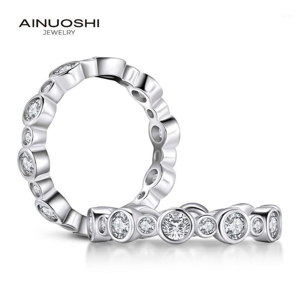 ainuoshi fashion 925 sterling silver full eternity women engagement ring simulated diamond princess wedding silver rings jewelry1, Golden;silver
ainuoshi fashion 925 sterling silver full eternity women engagement ring simulated diamond princess wedding silver rings jewelry1, Golden;silver