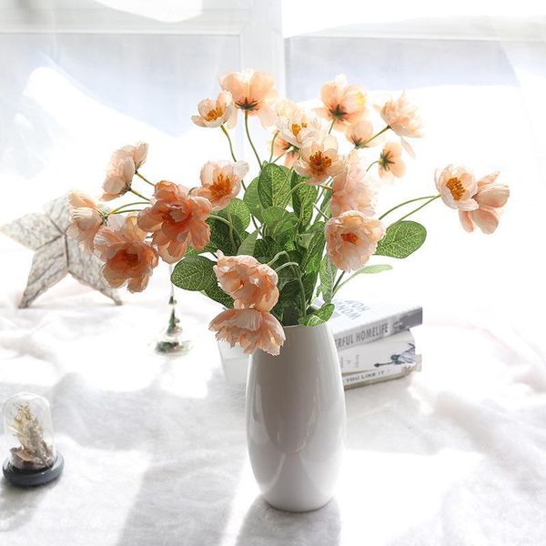 decorative flowers & wreaths 2 forks simulation poppy flower wedding artificial bouquet fake wreath display for home decoration plants1
decorative flowers & wreaths 2 forks simulation poppy flower wedding artificial bouquet fake wreath display for home decoration plants1