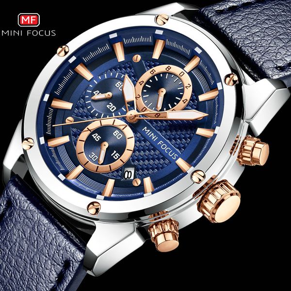 sport watch for men watches 2020 luxury brand chronogragh clock date calendar waterproof multi function mini focus horloges, Slivery;brown 
sport watch for men watches 2020 luxury brand chronogragh clock date calendar waterproof multi function mini focus horloges, Slivery;brown