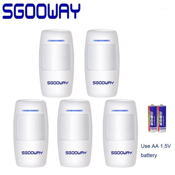 sgooway wireless passive infrared detector pir motion sensor for 433mhz wifi gsm pstn home security alarm system1
sgooway wireless passive infrared detector pir motion sensor for 433mhz wifi gsm pstn home security alarm system1