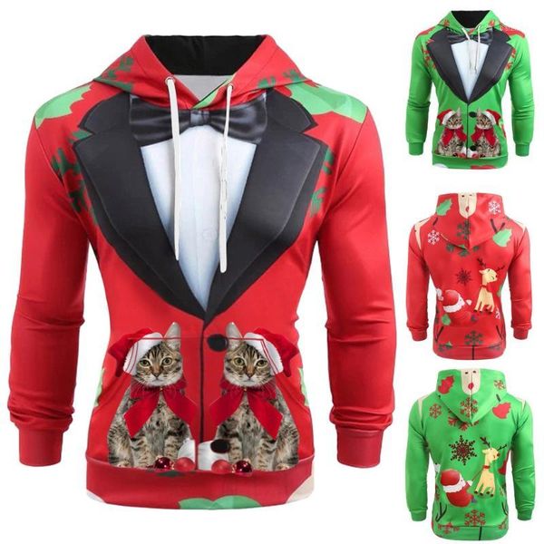 man christmas xmas shirt 3d printed long sleeve hoodie hooded sweatshirt festival hoody print pullover suéter masculino#31, Black
man christmas xmas shirt 3d printed long sleeve hoodie hooded sweatshirt festival hoody print pullover suéter masculino#31, Black