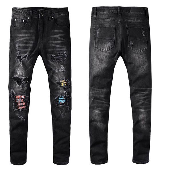 mens jeans classic hip hop pants stylist jeans distressed ripped biker jean slim fit motorcycle denim jeans l3qj, Blue
mens jeans classic hip hop pants stylist jeans distressed ripped biker jean slim fit motorcycle denim jeans l3qj, Blue