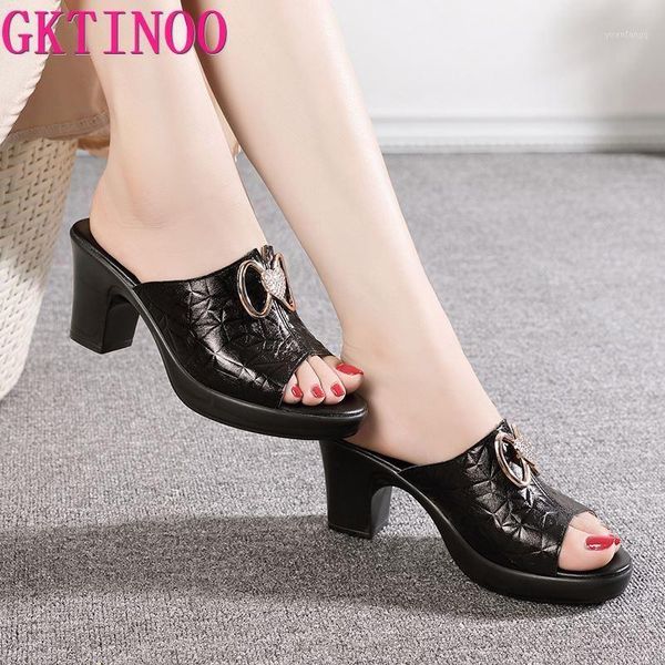 gktinoo 2020 summer shoes women slides thick heels slippers non-slip open toes sandals genuine leather women slipper1, Black
gktinoo 2020 summer shoes women slides thick heels slippers non-slip open toes sandals genuine leather women slipper1, Black