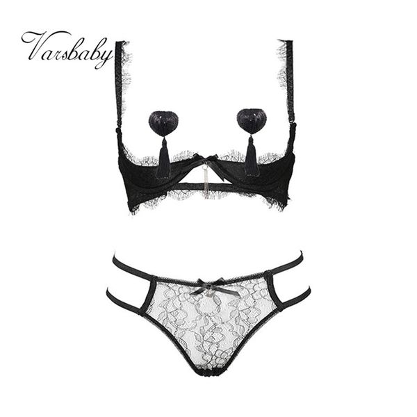 varsbaby women's solid half cup underwear underwire lash lace bra sets lj201211, Red;black
varsbaby women's solid half cup underwear underwire lash lace bra sets lj201211, Red;black