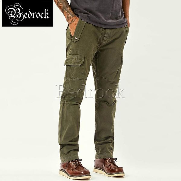 men's pants mbbcar 11oz bi-line dyeing and washing red line denim multi-pocket overalls retro army green twill casual 7172a, Black
men's pants mbbcar 11oz bi-line dyeing and washing red line denim multi-pocket overalls retro army green twill casual 7172a, Black
