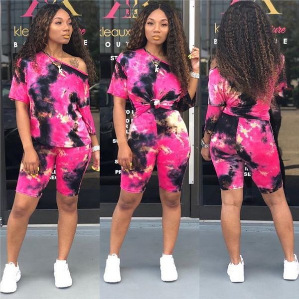 clothes tie dye streetwear two piece outfits summer for women short sleeve t shirt and biker shorts tracksuit matchi, Gray
clothes tie dye streetwear two piece outfits summer for women short sleeve t shirt and biker shorts tracksuit matchi, Gray