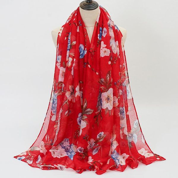 2021 women floral viscose scarf printed shawls muslim hijab flower wraps oversize headband turbans autumn scarves 180*90cm 1pc, Blue;gray
2021 women floral viscose scarf printed shawls muslim hijab flower wraps oversize headband turbans autumn scarves 180*90cm 1pc, Blue;gray
