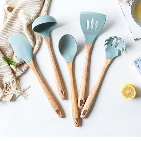 atucoho store silicone кухонный комплект кухонные инструмент утварь установить spatula sup ложка с деревянной ручкой специальный термостойки
atucoho store silicone кухонный комплект кухонные инструмент утварь установить spatula sup ложка с деревянной ручкой специальный термостойки