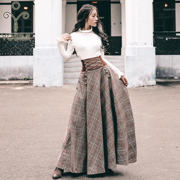 two piece dress yosimi skirt and set women outfits 2021 autumn winter sweater full sleeve blouse woolen plaid1, White
two piece dress yosimi skirt and set women outfits 2021 autumn winter sweater full sleeve blouse woolen plaid1, White