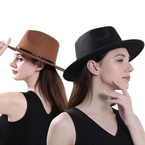 uk fashion retro men women wool felt jazz panama wide brim fedora hat cap, Blue;gray
uk fashion retro men women wool felt jazz panama wide brim fedora hat cap, Blue;gray