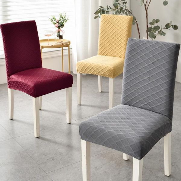chair covers 1/4/6 pcs jacquard plain dining cover spandex elastic slipcover case stretch for wedding el banquet
chair covers 1/4/6 pcs jacquard plain dining cover spandex elastic slipcover case stretch for wedding el banquet