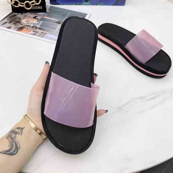 r luxury brand women transparent slippers slides sandals fashion summer ladies flats beach slipper sandal lastest woman, Black
r luxury brand women transparent slippers slides sandals fashion summer ladies flats beach slipper sandal lastest woman, Black