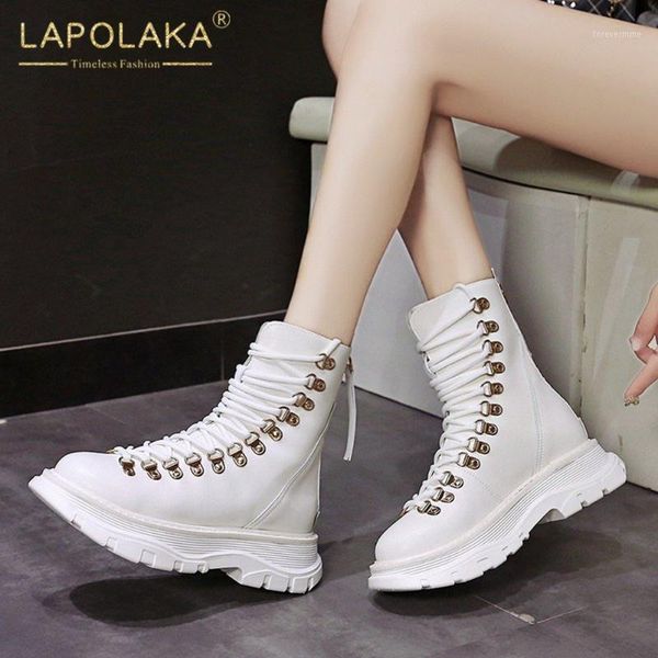 boots lapolaka fashion flat heel comfortable shoes ladies woman cross-tied platform zip up metal ankle female1, Black
boots lapolaka fashion flat heel comfortable shoes ladies woman cross-tied platform zip up metal ankle female1, Black