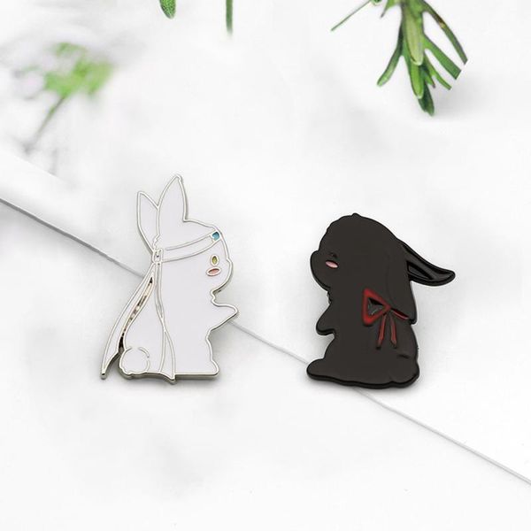 pins, brooches the untamed enamel pin black white brooch bag clothes lapel button badge cartoon animal jewelry gift for friends, Gray
pins, brooches the untamed enamel pin black white brooch bag clothes lapel button badge cartoon animal jewelry gift for friends, Gray