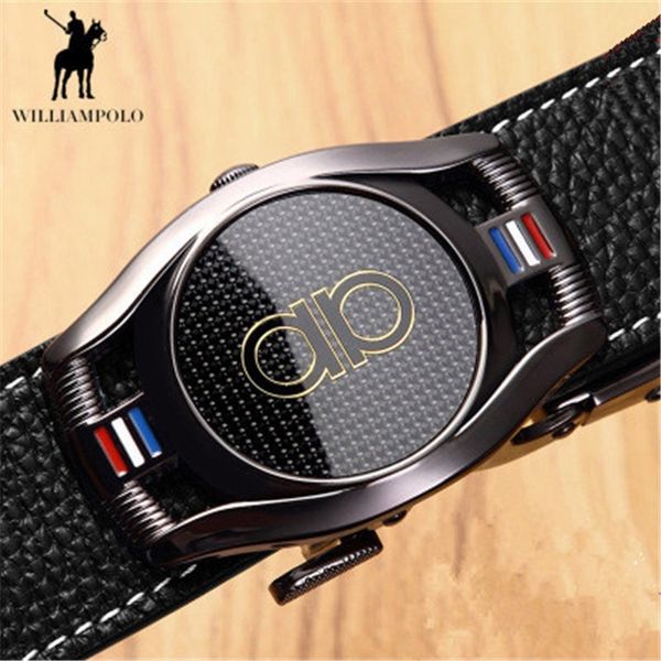 williampolo famous brand belt men genuine luxury leather belts for men men's metal automatic buckle waistband cinto t200427, Black;brown
williampolo famous brand belt men genuine luxury leather belts for men men's metal automatic buckle waistband cinto t200427, Black;brown