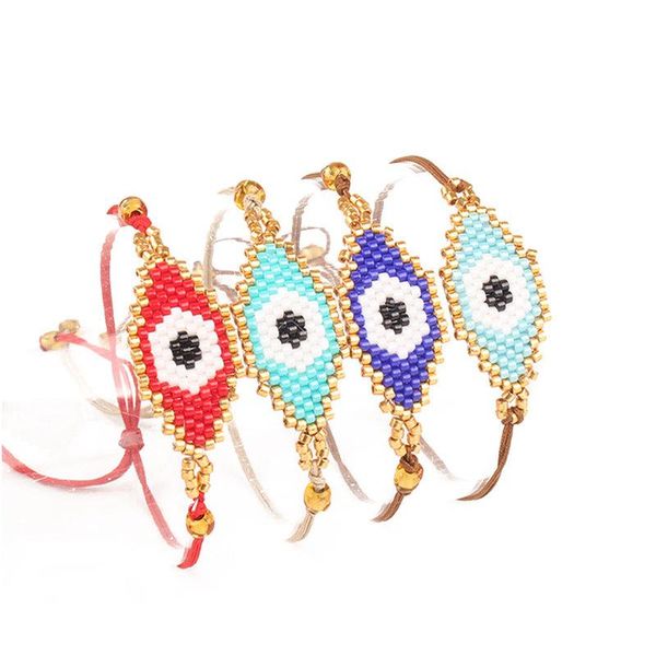 shinusboho lucky blue eye string rope bracelet fashion miyuki db glass bead friendship bracelet for women men woven knot jewelry, Golden;silver
shinusboho lucky blue eye string rope bracelet fashion miyuki db glass bead friendship bracelet for women men woven knot jewelry, Golden;silver