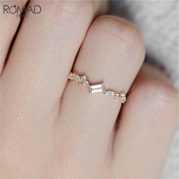 romad delicate micro cubic zirconia engagement rings for women dainty thin finger ring jewelry cz crystal wedding rings gift r50, Slivery;golden
romad delicate micro cubic zirconia engagement rings for women dainty thin finger ring jewelry cz crystal wedding rings gift r50, Slivery;golden