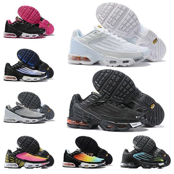 tn plus 3 iii tn new arrival 2020 womens mens running shoes triple white black cool grey be ture men sports sneakers trainers
tn plus 3 iii tn new arrival 2020 womens mens running shoes triple white black cool grey be ture men sports sneakers trainers