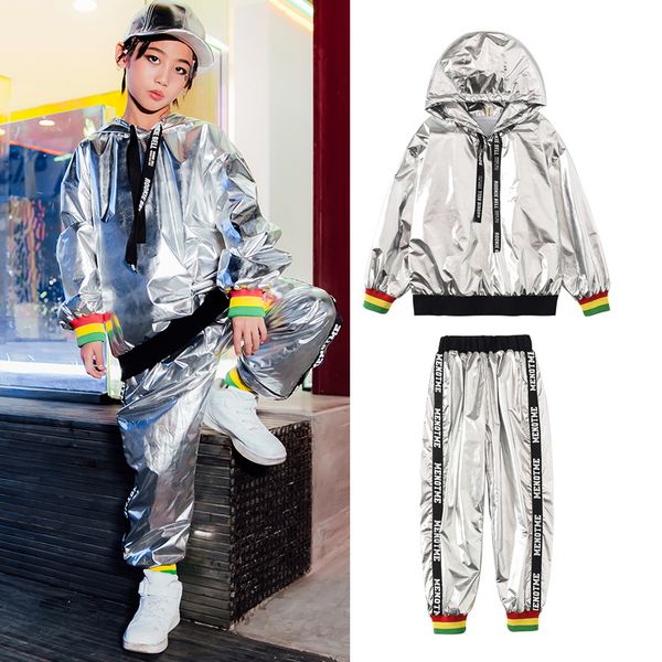 bright silver hip hop costume chidlren stage outfit show wear street clothing kids performance ropa hiphop suit jazz dance bi338, Black;red
bright silver hip hop costume chidlren stage outfit show wear street clothing kids performance ropa hiphop suit jazz dance bi338, Black;red