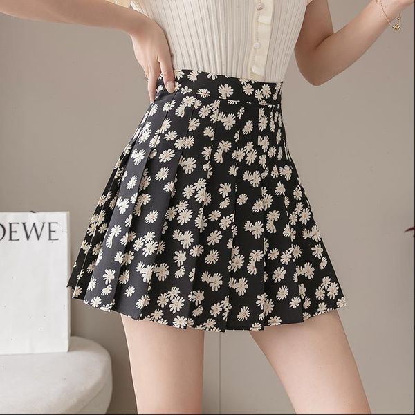 summer women pleated skirt high waist print floral mini skirt fashion a line perppy style girls pink dance skirt 2021, Black
summer women pleated skirt high waist print floral mini skirt fashion a line perppy style girls pink dance skirt 2021, Black
