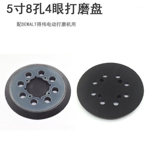 5" inch 8 hole hook loop replacement sander pad discs backup sanding pads for dwe6423/6423k, dwe6421/6421k1