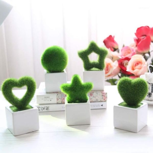 decorative flowers & wreaths flocking happiness simulation plant pot set five-pointed star/love heart/round ball home office balcony square
decorative flowers & wreaths flocking happiness simulation plant pot set five-pointed star/love heart/round ball home office balcony square
