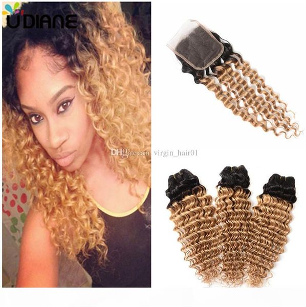 russian remy hair deep wave with closure ombre black to honey blonde human hair with 4*4 lace closure 8a grade virgin hair, Black;brown
russian remy hair deep wave with closure ombre black to honey blonde human hair with 4*4 lace closure 8a grade virgin hair, Black;brown