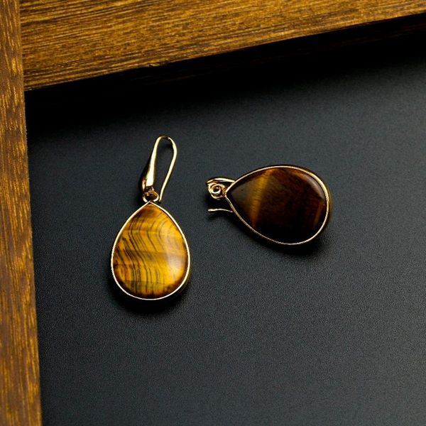 dangle & chandelier natural tiger eye drop earrings for women bohemia earring designer black onyx jewelry, Silver
dangle & chandelier natural tiger eye drop earrings for women bohemia earring designer black onyx jewelry, Silver