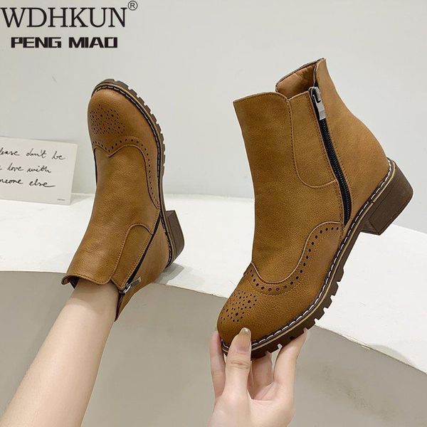 women's pu leather ankle boots women autumn winter cross strappy vintage women zipper boots flat ladies shoes woman botas mujer, Black
women's pu leather ankle boots women autumn winter cross strappy vintage women zipper boots flat ladies shoes woman botas mujer, Black