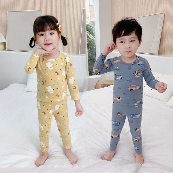 children's lycra micro underwear set girls' home cloth boys' autumn and winter pajamas, Blue;red
children's lycra micro underwear set girls' home cloth boys' autumn and winter pajamas, Blue;red