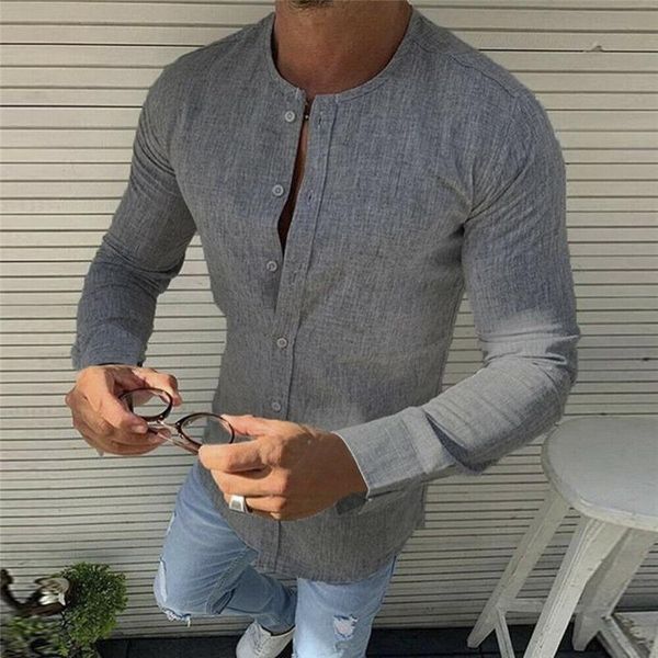 men's casual shirts 2021 men business long sleeve button slim fitness blouse muscle henley shirt autumn clothes, White;black
men's casual shirts 2021 men business long sleeve button slim fitness blouse muscle henley shirt autumn clothes, White;black