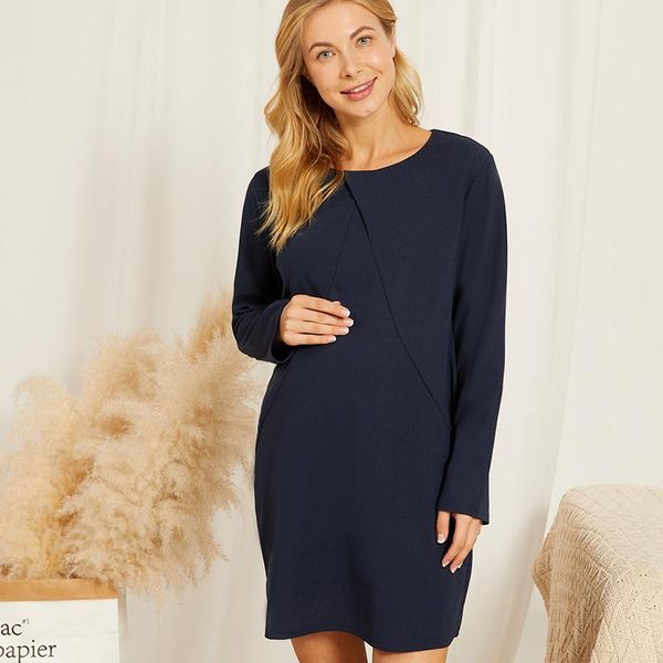 maternity dresses patpat 2021 arrivalmaternity square neck carrots full print dark blue short sweatshirt long-sleeve nursing dress, White
maternity dresses patpat 2021 arrivalmaternity square neck carrots full print dark blue short sweatshirt long-sleeve nursing dress, White