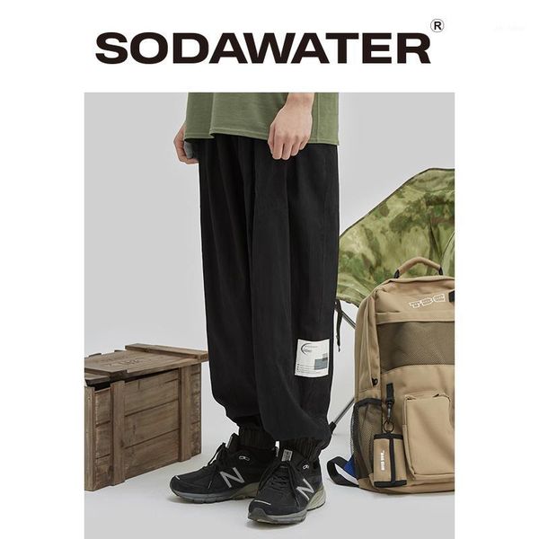 sodawater men harajuku harem pants streetwear men baggy pants japanese joggers elastic waist casual 3015s201, Black
sodawater men harajuku harem pants streetwear men baggy pants japanese joggers elastic waist casual 3015s201, Black