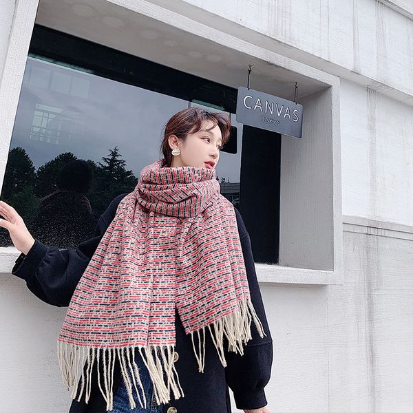 autumn / winter new scarves women brand version versatile student long thick tassel warm neck shawl klwe, Blue;gray
autumn / winter new scarves women brand version versatile student long thick tassel warm neck shawl klwe, Blue;gray