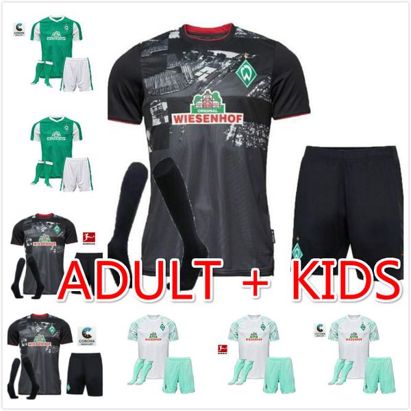 kids + sock 20 21 sv werder bremen soccer jerseys 2020 2021 black klaassen füllkrug bittencourt rashica pizarro football shirts, Black;yellow
kids + sock 20 21 sv werder bremen soccer jerseys 2020 2021 black klaassen füllkrug bittencourt rashica pizarro football shirts, Black;yellow