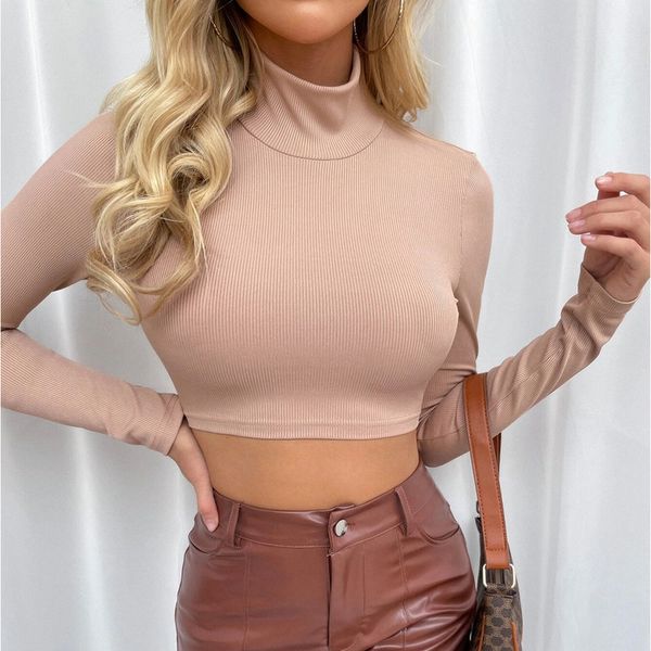 autumn and winter halter slim high neck all-match long-sleeved t-shirt bottoming shirt, White
autumn and winter halter slim high neck all-match long-sleeved t-shirt bottoming shirt, White