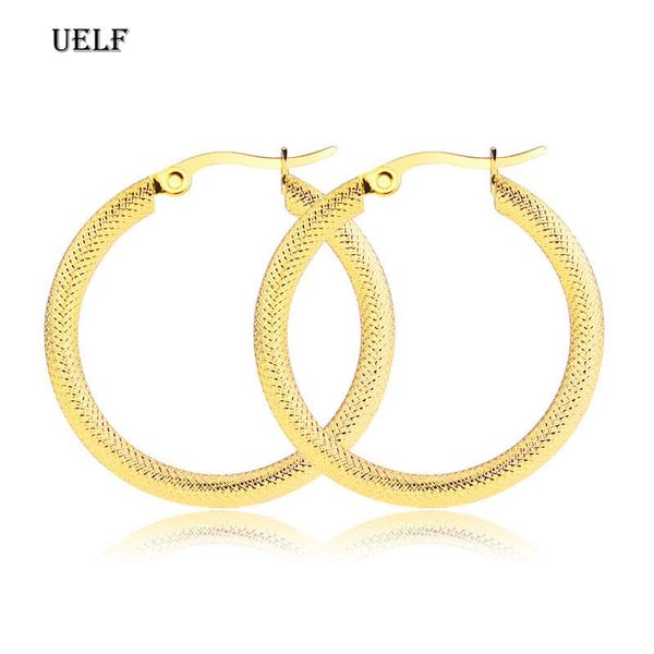 hoop & huggie uelf gold color circle creole earrings stainless steel big round wives gifts for women girl, Golden;silver
hoop & huggie uelf gold color circle creole earrings stainless steel big round wives gifts for women girl, Golden;silver
