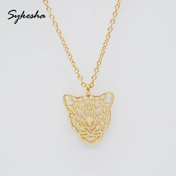 pendant necklaces hollow leopard pattern chocker necklace for men and women craft animal charm chain, Silver
pendant necklaces hollow leopard pattern chocker necklace for men and women craft animal charm chain, Silver