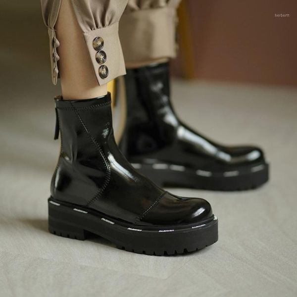 boots womens round toe platform genuine leather ankle&knee thigh fashion words decor shoes punk motorcycle 20211, Black
boots womens round toe platform genuine leather ankle&knee thigh fashion words decor shoes punk motorcycle 20211, Black