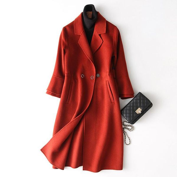 300% wool coat women 4040 new autumn winter female jacket long women's cashmere coats manteau femme hiver 37333 wyq33971, Black
300% wool coat women 4040 new autumn winter female jacket long women's cashmere coats manteau femme hiver 37333 wyq33971, Black