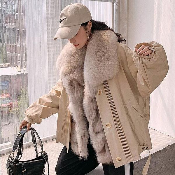 women's fur & faux zdfurs* 2021 parker women detachable coat with collar inner liner winter warm clothing, Black
women's fur & faux zdfurs* 2021 parker women detachable coat with collar inner liner winter warm clothing, Black