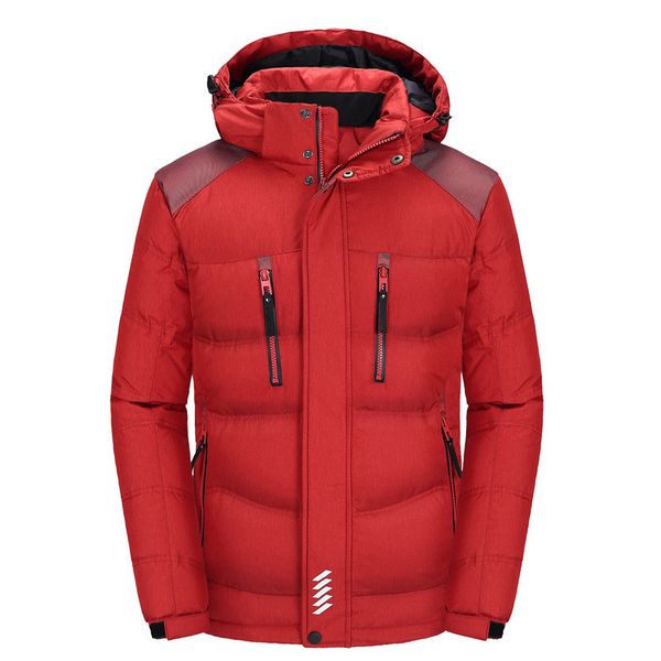 men's hooded duck jackets thick warm winter down coats male parka overcoats jacket outerwear snow coat mens clothing, Black
men's hooded duck jackets thick warm winter down coats male parka overcoats jacket outerwear snow coat mens clothing, Black