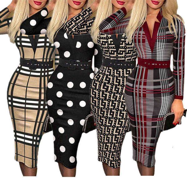 casual dresses spring 2022 digital print plaid long sleeve v-neck high waist dresses (belt), Black;gray
casual dresses spring 2022 digital print plaid long sleeve v-neck high waist dresses (belt), Black;gray