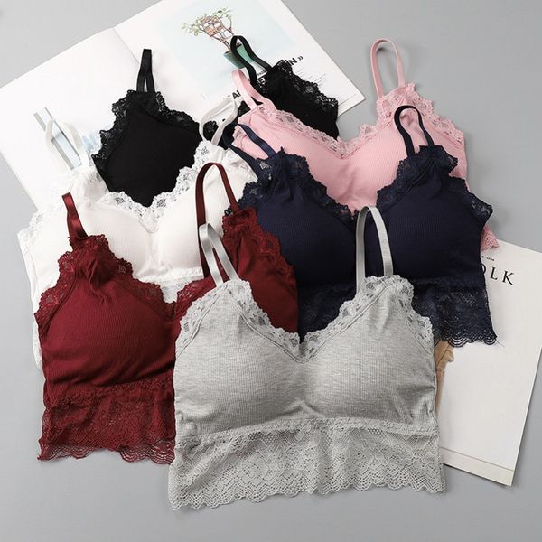 3pieces/lot women lace bra women tank lingerie push up bra wireless seamless padded bras lace camis 2020, Red;black
3pieces/lot women lace bra women tank lingerie push up bra wireless seamless padded bras lace camis 2020, Red;black
