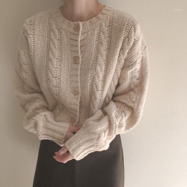 women's cardigan autumn winter single breasted beige sweater female long sleeve o neck knit outerwear new fashion autumn 20201, White
women's cardigan autumn winter single breasted beige sweater female long sleeve o neck knit outerwear new fashion autumn 20201, White