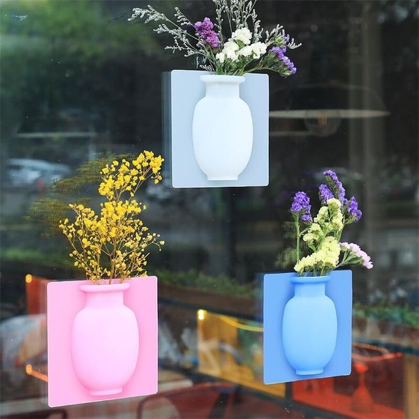 silicone sticky vase magic rubber flower plant vases flower container for office wall decoration home ppf3675
silicone sticky vase magic rubber flower plant vases flower container for office wall decoration home ppf3675
