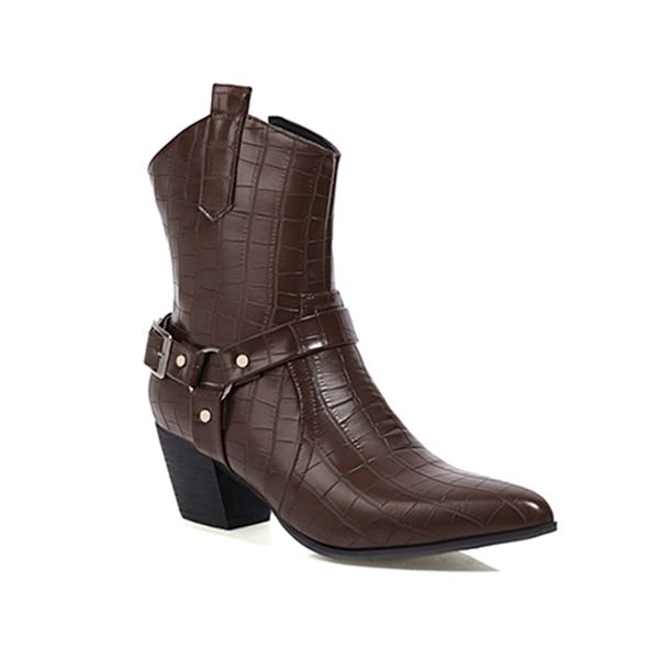 2021 the new nightclub style toe toe... chess zipper... black rivets... high heels... robust riding boots... t49h
2021 the new nightclub style toe toe... chess zipper... black rivets... high heels... robust riding boots... t49h